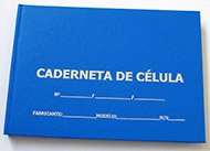Caderneta de Célula, capa