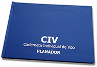 Caderneta CIV Planador, capa