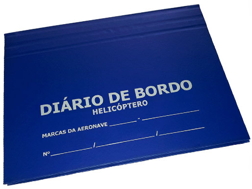 Diário de Bordo para Helicóptero Monomotor Convencional, capa